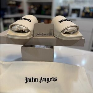 Palm Angels Off-White Slides